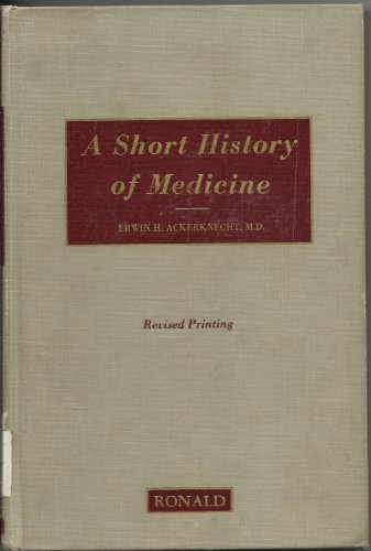 9780826002150: Short History of Medicine