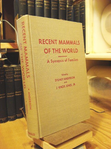 Stock image for Recent Mammals of the World; a Synopsis of Families for sale by Redux Books