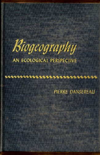 Stock image for Biogeography: An Ecological Perspective for sale by Better World Books
