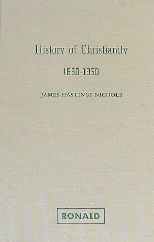 Imagen de archivo de History of Christianity: 1650-1950-Secularization of the West a la venta por West With The Night