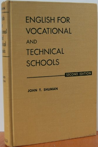 Imagen de archivo de English for Vocational and Technical Schools a la venta por Better World Books: West