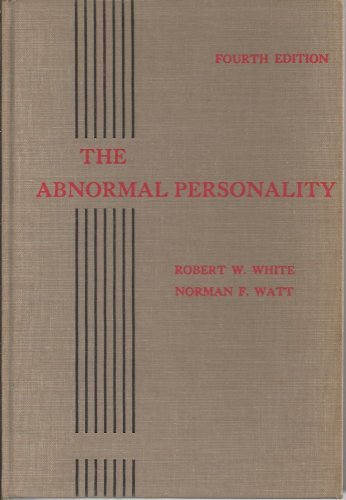 Beispielbild fr Abnormal Personality zum Verkauf von Better World Books Ltd