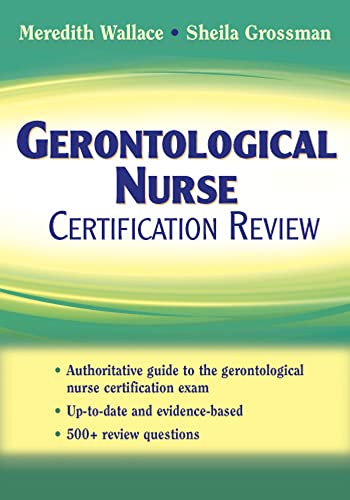 Imagen de archivo de Gerontological Nurse Certification Review a la venta por Revaluation Books