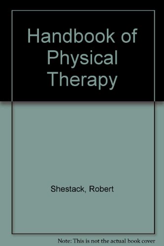 Imagen de archivo de Handbook of Physical Therapy a la venta por ThriftBooks-Dallas