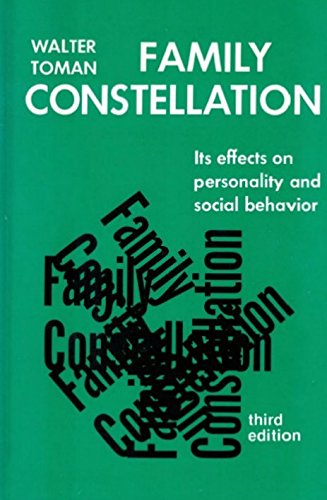 Imagen de archivo de Family Constellation: It's Effects on Personality and Social Behavior a la venta por ThriftBooks-Atlanta