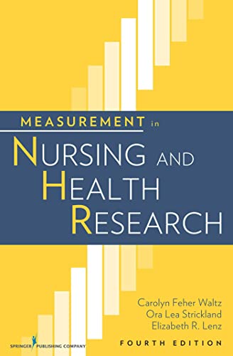 9780826105073: Measurement in Nursing and Health Research