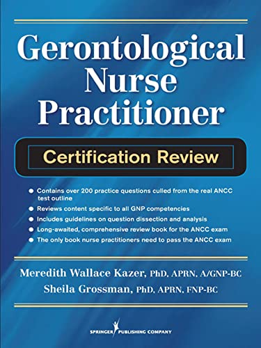 Beispielbild fr Gerontological Nurse Practitioner Certification Review zum Verkauf von HPB-Red