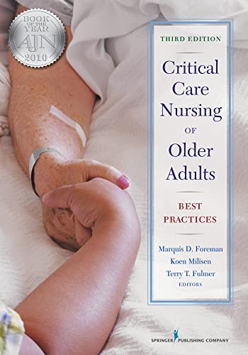 Imagen de archivo de Critical Care Nursing of Older Adults a la venta por Better World Books