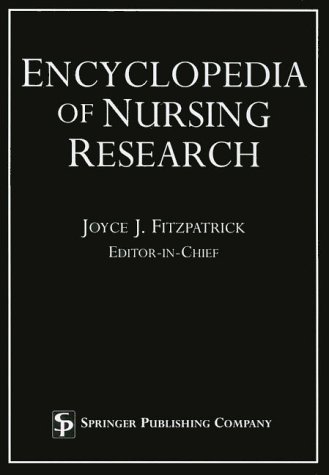 Beispielbild fr Encyclopedia of Nursing Research zum Verkauf von Better World Books