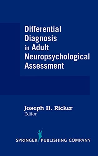 Stock image for Differential Diagnosis in Adult Neuropsychological Assessment for sale by ThriftBooks-Dallas