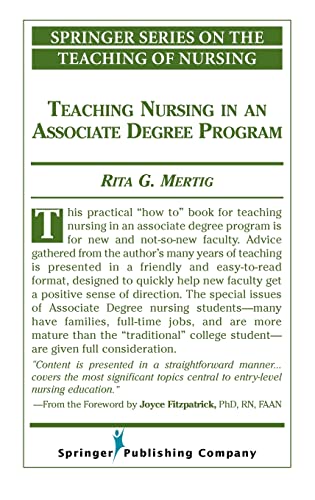 Stock image for Teaching Nursing in an Associate Degree Program for sale by ThriftBooks-Atlanta