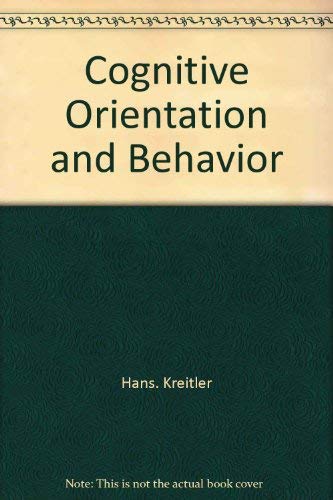 Stock image for Cognitive Orientation and Behavior for sale by Better World Books