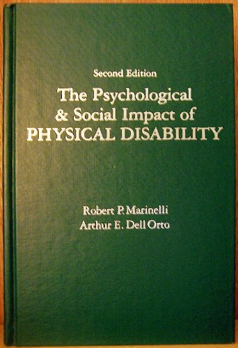 Imagen de archivo de The Psychological and Social Impact of Physical Disability a la venta por Wonder Book