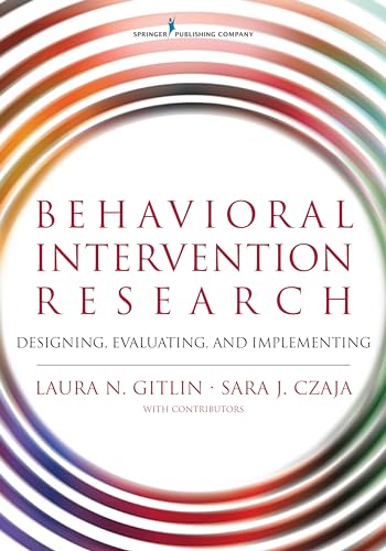 Imagen de archivo de Behavioral Intervention Research: Designing, Evaluating, and Implementing a la venta por BooksRun