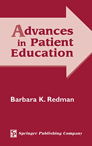 Stock image for Advances in Patient Education for sale by Anybook.com