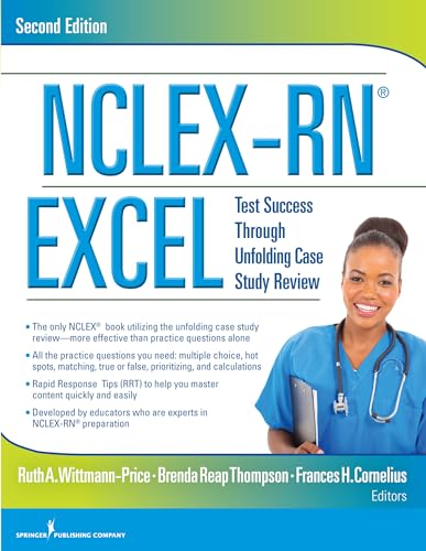 Stock image for NCLEX-RN® EXCEL, Second Edition: Test Success Through Unfolding Case Study Review for sale by HPB-Red