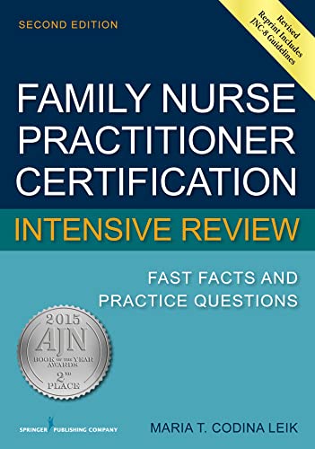 Beispielbild fr Family Nurse Practitioner Certification Intensive Review: Fast Fa zum Verkauf von Hawking Books