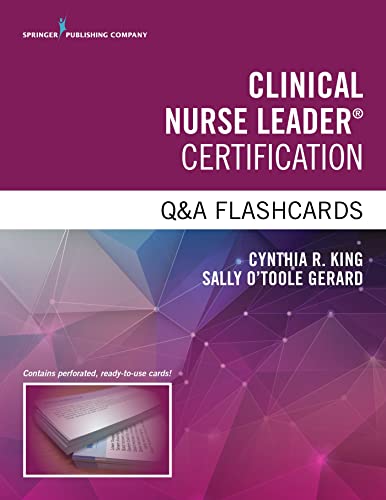 Imagen de archivo de Clinical Nurse Leader Certification a la venta por Blackwell's