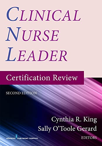 Imagen de archivo de Clinical Nurse Leader Certification Review, Second Edition a la venta por SecondSale