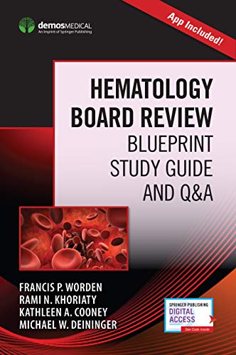 Beispielbild fr Hematology Board Review: Blueprint Study Guide and QA (Book + Free App) zum Verkauf von Goodwill Southern California