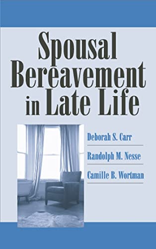 Imagen de archivo de Spousal Bereavement in Late Life a la venta por WorldofBooks