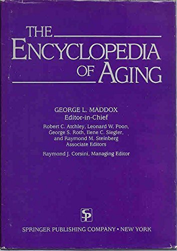 Stock image for The Encyclopedia of Aging for sale by Better World Books: West