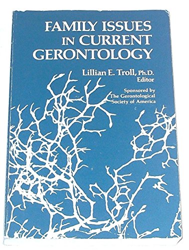 Imagen de archivo de Family Issues in Current Gerontology a la venta por Better World Books