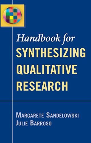 Beispielbild fr Handbook for Synthesizing Qualitative Research zum Verkauf von BooksRun