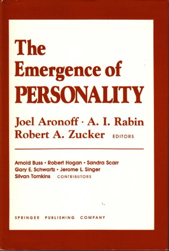 Stock image for The Emergence of Personality for sale by ThriftBooks-Atlanta