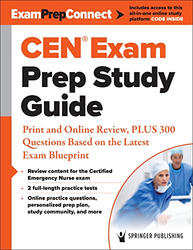 Stock image for CEN? Exam Prep Study Guide: Print and Online Review, PLUS 300 Questions Based on the Latest Exam Blueprint for sale by SecondSale