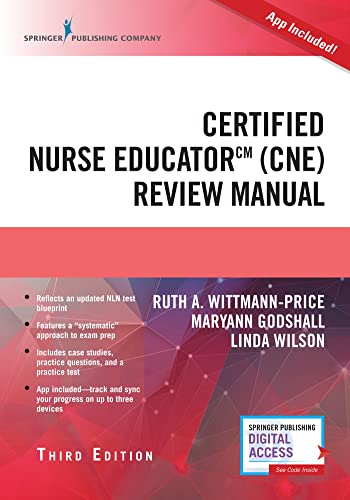 9780826164797: Certified Nurse Educator (CNE) Review Manual (Book with App)