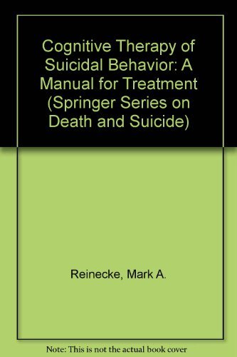 9780826165008: Cognitive Therapy of Suicidal Behavior: A Manual for Treatment: Vol 12