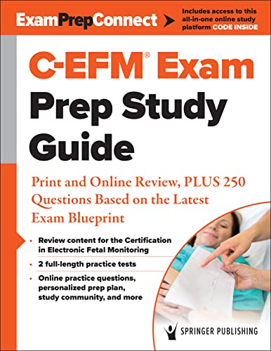 Stock image for C-EFM® Exam Prep Study Guide: Print and Online Review, PLUS 250 Questions Based on the Latest Exam Blueprint for sale by Books From California