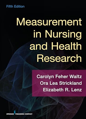 Imagen de archivo de Measurement in Nursing and Health Research, Fifth Edition a la venta por Better World Books
