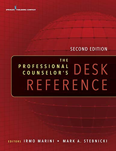 Beispielbild fr The Professional Counselor's Desk Reference zum Verkauf von Books Unplugged