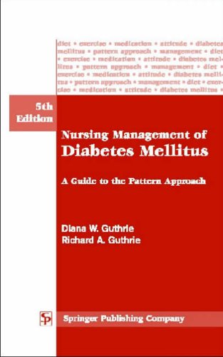 Stock image for Nursing Management of Diabetes Mellitus: A Guide to the. for sale by Books Puddle