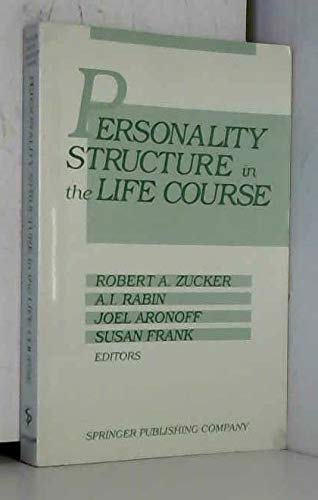 Stock image for Personality Structure in the Life Course for sale by Bingo Used Books