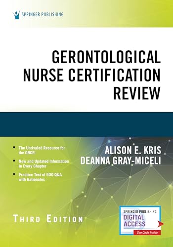 Beispielbild fr Gerontological Nurse Certification Review, Third Edition zum Verkauf von Books Unplugged