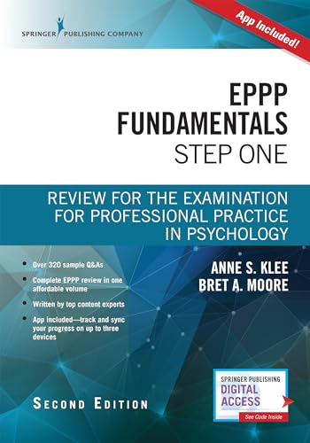 Imagen de archivo de EPPP Fundamentals, Step One: Review for the Examination for Professional Practice in Psychology a la venta por HPB-Red