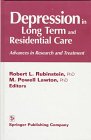Stock image for Depression in Long Term and Residential Care: Advances in Research and Treatment for sale by Books From California