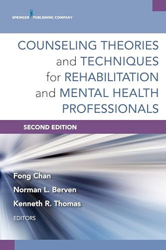 Imagen de archivo de Counseling Theories and Techniques for Rehabilitation and Mental Health Professionals (Springer Series on Rehabilitation) a la venta por HPB-Red