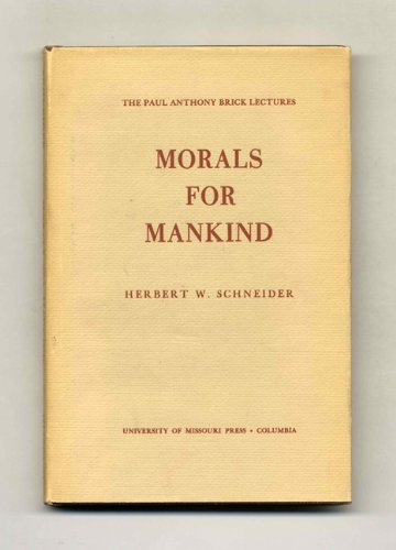 Beispielbild fr Morals for Mankind zum Verkauf von Better World Books