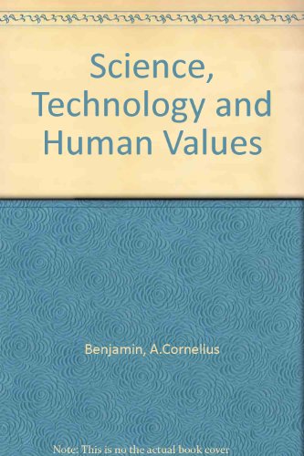 Imagen de archivo de Science, Technology and Human Values a la venta por True Oak Books