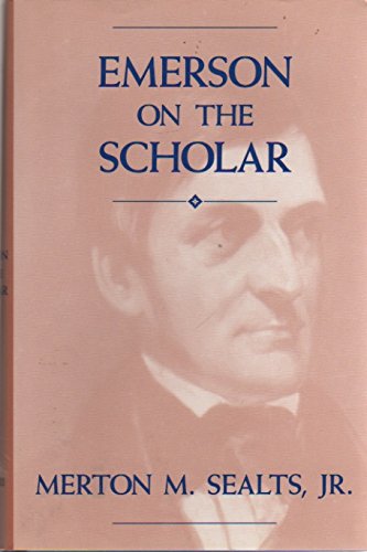 Imagen de archivo de Emerson on the Scholar a la venta por Bookmans