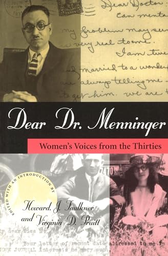 Stock image for Dear Dr. Menninger: Women's Voices from the Thirties (Volume 1) for sale by ZBK Books