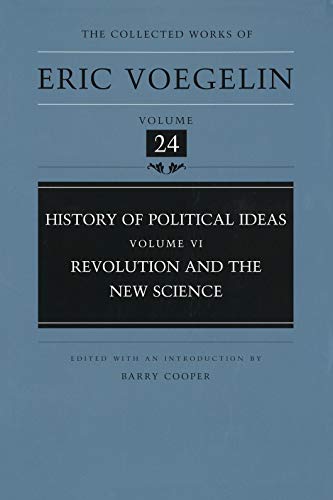 9780826212009: History of Political Ideas (CW24): Revolution and the New Science (Collected Works of Eric Voegelin)