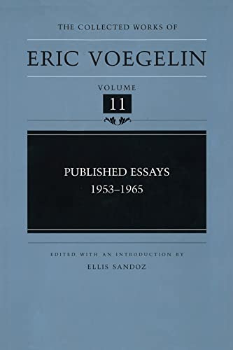 9780826212825: Published Essays, 1953-1965: The Collected Works of Eric Voegelin: 11