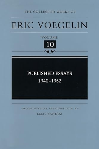 Imagen de archivo de PUBLISHED ESSAYS, 1940-52 (CW10) Format: Hardcover a la venta por INDOO