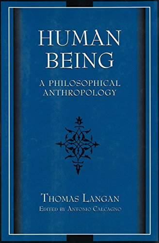 9780826271938: Human Being: A Philosophical Anthropology