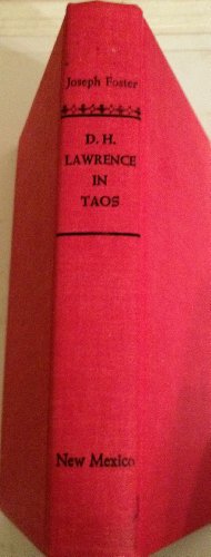 Beispielbild fr D. H. Lawrence in Taos zum Verkauf von Better World Books